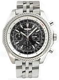Breitling Bentley Motors Chronograph Steel Black Mens Watch A2536212-B6-665