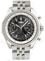 Breitling Bentley Motors Chronograph Steel Black Mens Watch A2536212-B6-665