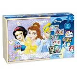 Disney Girl 8 Pack Wood Puzzles