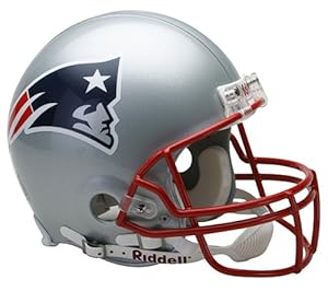 NFL New England Patriots Full Size Proline VSR4 Football Helmet