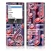 National Anthem Design Protective Decal Skin Sticker for Apple iPod nano 4G (4th Generation) Player