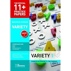 11+ Practice Papers Multiple-choice Variety Pack 1 (The Official 11+ Practice Papers)