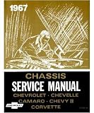1967 CAMARO CHEVELLE CHEVY II CORVETTE Service Manual