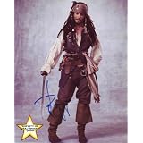 Johnny Depp Signed Pirates of the Caribbean At Worlds End #A