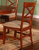 Crestline Light Walnut Dining Chair (Set of 2)