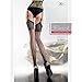 Fiore Edvige Seamed Pattern Top Stockings