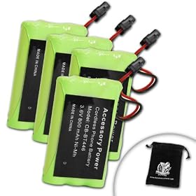 truCELL Equivalent BP-446 BT-446 BT-461 BT-909 Battery For Select Uniden , Radio Shack , Southwestern Bell & Sony... by 