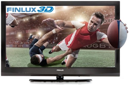 Finlux 42F7020-D 42 Inch Widescreen Full HD 1080p LED 3D TV with 8x 3D Glasses and Freeview