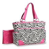 Carter's Microfiber Print Tote - Zebra