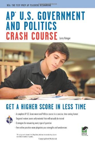 AP® U.S. Government & Politics Crash Course Book + Online (Advanced Placement (AP) Crash Course)
