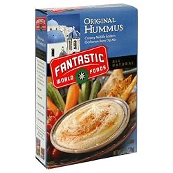 Fantastic World Foods Original Hummus, 6-Ounce Boxes (Pack of 12)