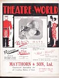 THEATRE WORLD MAGAZINE BACK ISSUE MAY 1929 URSULA JEANS - EVELYN LANE