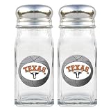 Review Bergamot  / Texas Longhorns NCAA Basketball Salt/Pepper Shaker Set