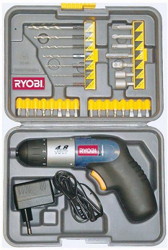 Ryobi CSD-480CL Cordless Screwdriver Set 4.8v