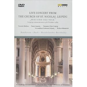 【クリックでお店のこの商品のページへ】Live Concert from Church St Nicolai Leipzig [DVD] [Import] (1989)