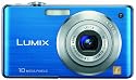 Panasonic Lumix DMC-FS7 10MP Digital Camera with 4x MEGA Optical Image Stabilized Zoom and 2.7 inch LCD (Blue)