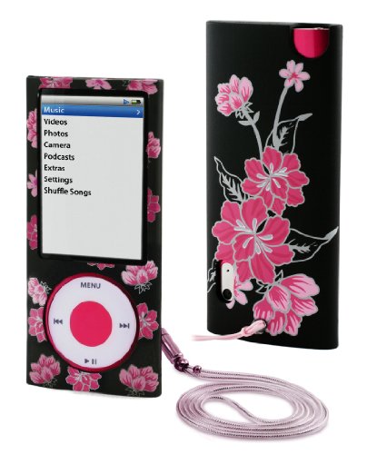 MCA Cherry B Geh&auml;use f&uuml;r Apple iPod nano 5G schwarz/pink Preisvergleich