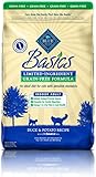 Blue Buffalo Basics Duck Adult Indoor Recipe-Grain Free Dry Cat Food, 11 lb Bag