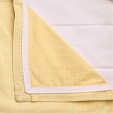 QuickZip Zipper Sheet - Yellow Gingham