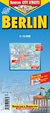 Berlin City Streets Laminated Map