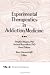 Experimental Therapeutics in Addiction Medicine (Journal of Addictive Diseases Series)
