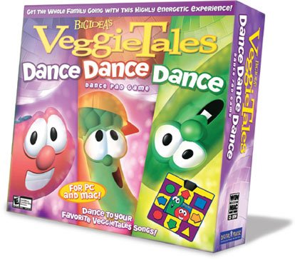Childrens Toyshop  Toys : CHRISTIAN COMPUTER GAMES Veggietales Dance Dance Dance Game