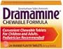 Dramamine Motion Sickness Relief, Chewable Formula, Orange (24 Tablets)