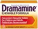 Dramamine Motion Sickness Relief Chewable Tablets, Orange, 24-Count Boxes (Pack of 3)