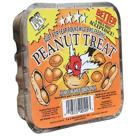 C. and S. Prod. 12509 Peanut Treat Suet Cake by C&S