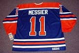 MARK MESSIER Edmonton Oilers 1990 CCM Vintage Throwback Away NHL Hockey Jersey