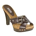 Women's Mossimo Supply Co. Wendi Platform Slide Sandals - Brown