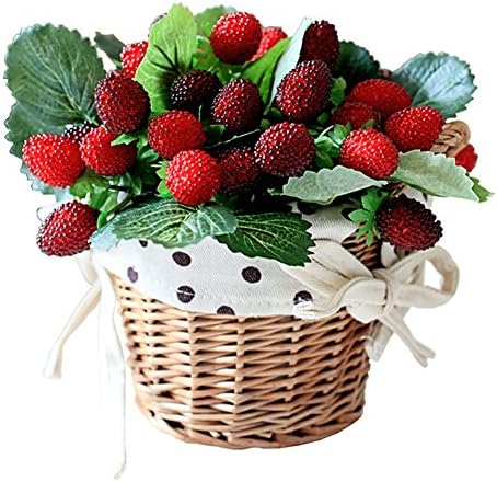 Generic 9 Fruit Paddle Strawberry Artificial Home Flower Decor Wedding Decoration