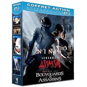 Coffret Action : Ninja + Legendary Assassin + Bodyguards & Assassins [Blu-ray]
