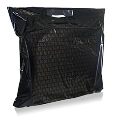 100 Folienbeutel 58 x 50 cm Einkaufstasche Tragetaschen DKT 40 my Plastikt�te Noir