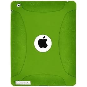 Amzer Silicone Skin Jelly Case for Apple iPad 2 - Green (AMZ90797) by 