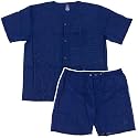 Hanes Navy Shorty Pajamas for Men