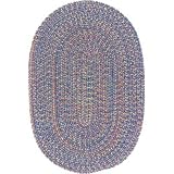 Colonial Mills, Inc. Adams 10 X 13 Oval Federal Blue Mix Area Rug