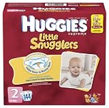 Huggies Supreme Little Snugglers Diapers, Step 2 Giant Pack, 144-Count