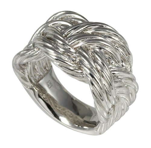 Merii Damen-Ring 925 Sterlingsilber rhodiniert Gr. 54 (17.2) M0554R/90/00/54 Preisvergleich