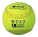 Markwort Weighted Synthetic Covered Baseball, 9-Inch, 3-Ounce, Optic Yellow