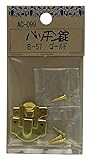 WAKI パッチン錠 ゴールド ビス付き AC-099
