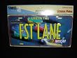 Fast Lane License Plate