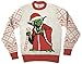 STAR WARS Jedi Yoda Dressed As Santa Off-White Ugly Christmas Sweater (Adult Large)