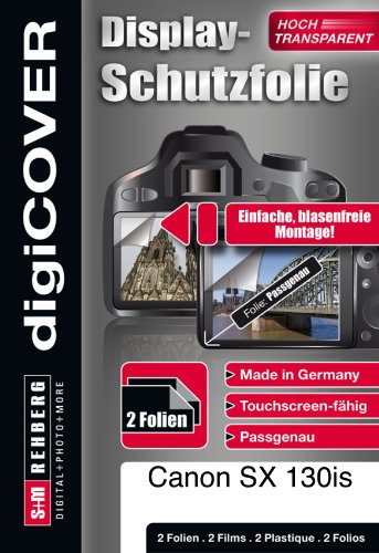 digiCOVER Displayschutzfolie f&uuml;r Canon Power Shot SX130 IS Preisvergleich