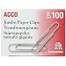 ACCO Economy Jumbo Paper Clips, Smooth, Jumbo, 100/Box, 10 Boxes (72580)