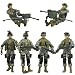 Bravo Team 1:18th Scale Army Figures (Set Of 6)_s-1