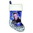 Stocking Elvis Blue Christmas - L