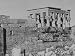 Hieroglyphic Wall of Temple of Isis Hypaethral Court on Island of Philae in Nile Belo...