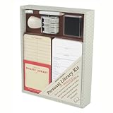 BOOK lover lending LIBRARY kit RETURN novelty gag NEW