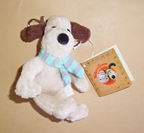 Wallace and Gromit: Gromit Plush Keyring - Red Bowtie
